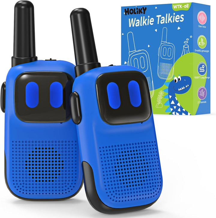 Toys for 3-12 Year Old Girls Boys, Walkie-Talkies for Kids 2 Pack 1000FT Long Range with 2 Channels, Handheld Kids Walky Talky Educational Electronic Outdoor Toys for outside Camping Hiking