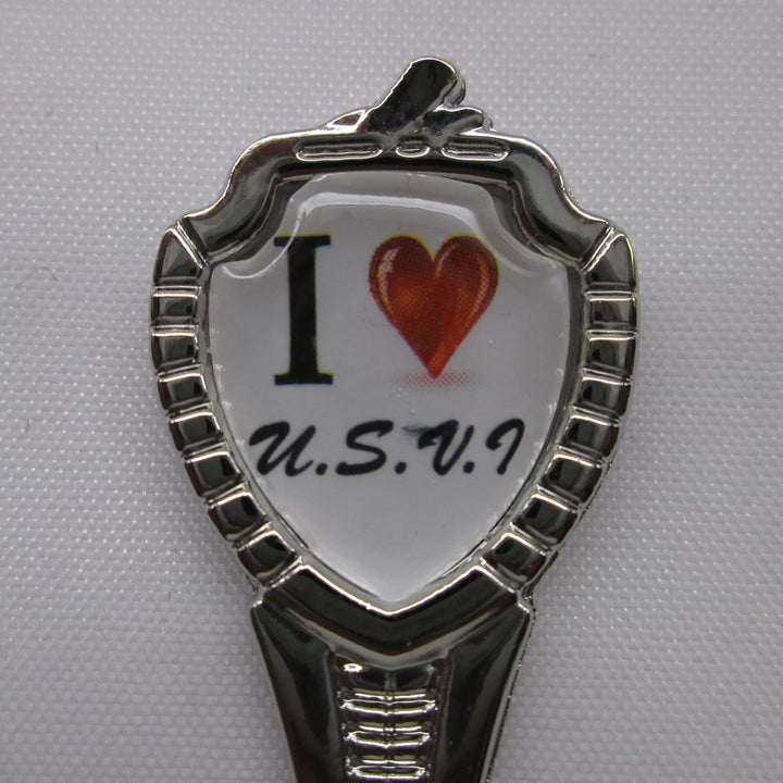 Souvenir Spoon I Love US Virgin Islands - USVI