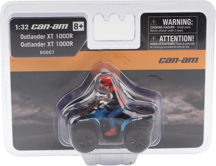 BRP Bombardier Models 1:32 Scale Diecast Replica Can-Am Outlander XT 1000R, Oxford Blue | Item 60007