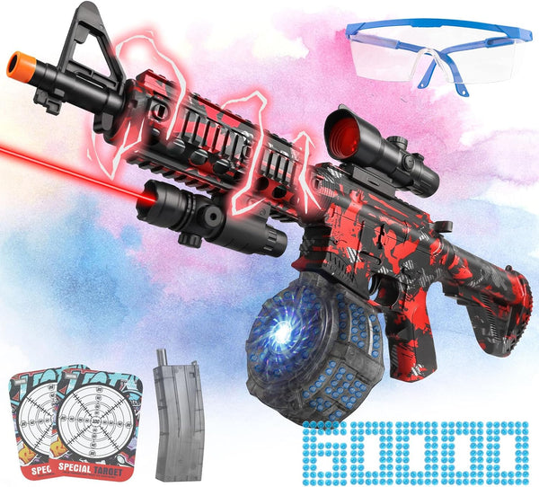 Large Electric Gel Splat Blaster, Automatic and Manual with 60,000 Gels