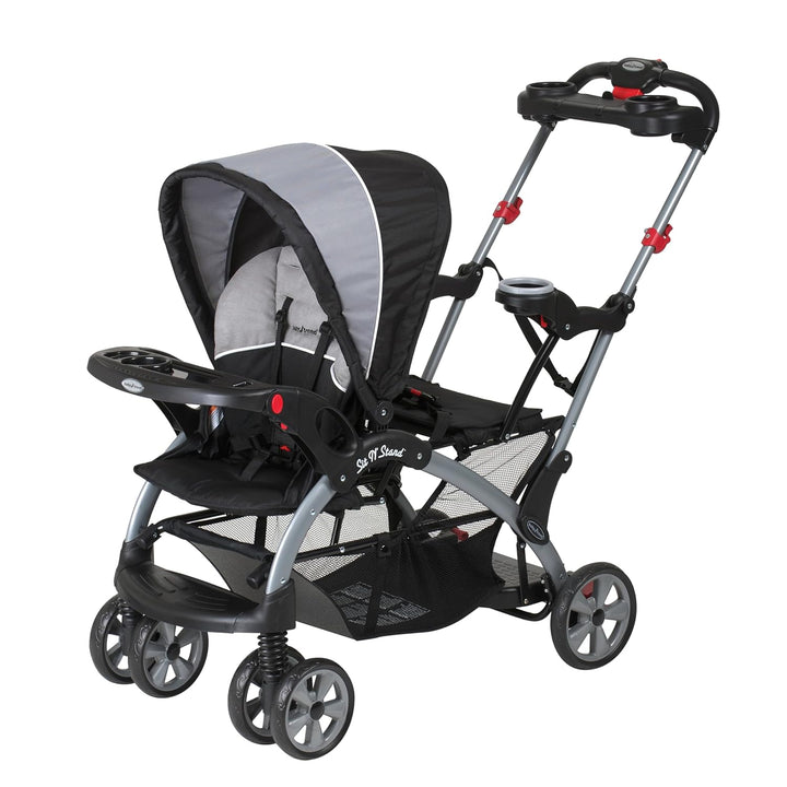 Sit N' Stand® Double 2.0 Stroller, Madrid Black