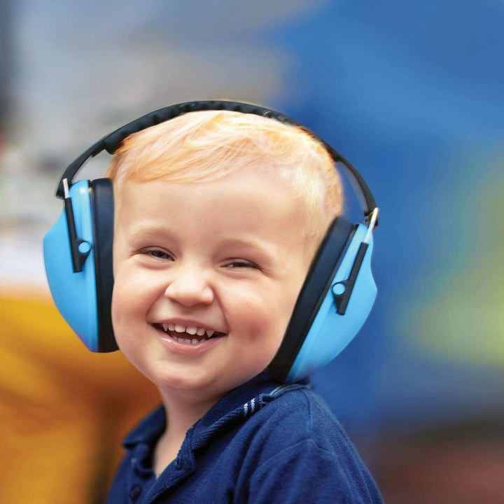 Youth Children’S Low Profile Padded Headband Adjustable Folding Noise-Reducing Hearing Protection Earmuffs