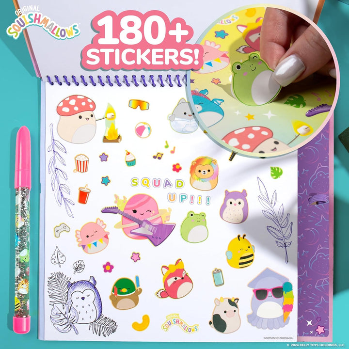 Original Sketchbook, over 20 Stationery Supplies, Features Scrapbook Stickers, Cam the Cat Fidget Toy, Drawing Paper, Great Kids Craft, Coloring Books for Kids Ages 4-8