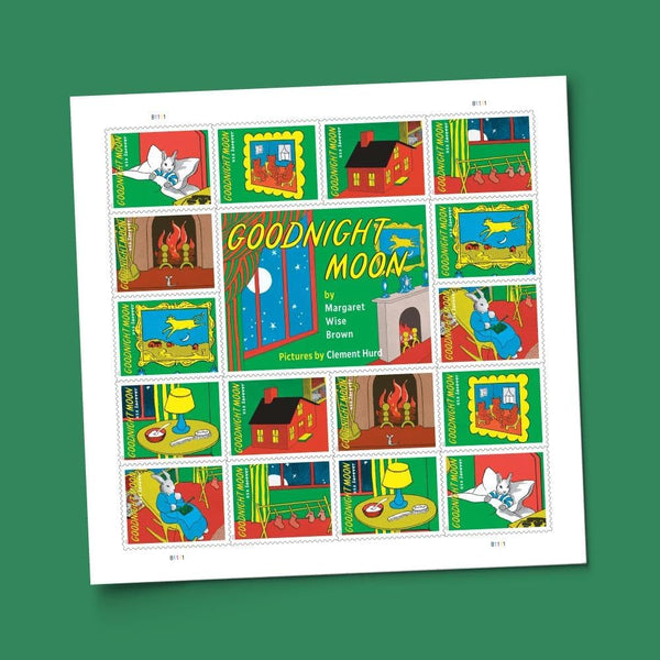 Goodnight Moon 2025 (Sheet of 16) First-Class Mail Forever Postage Stamps
