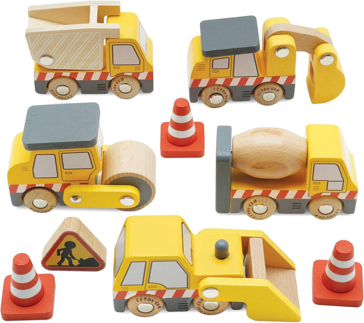 New York Car Set Premium Wooden Toys for Kids Ages 3 Years & Up