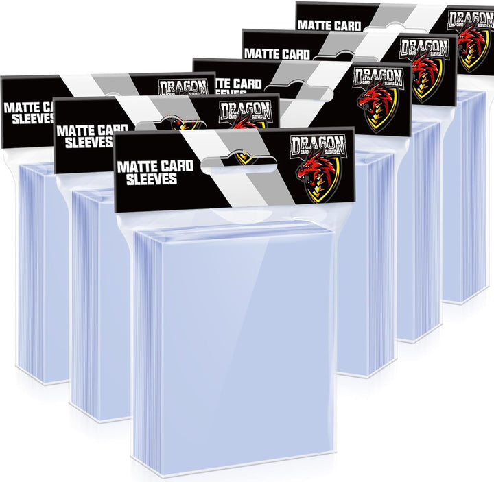 1000 Counts Card Sleeves Top Loaders for Trading Cards, Penny Soft Sleeves Baseball Card Sleeves Protectors Fit for Sports Cards, Football, Game Card