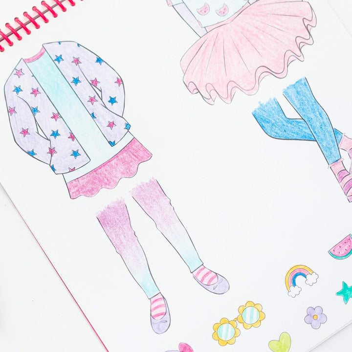 Papercraft Fashion Parade, Paper Dolls, Fashion Boutique Toy, Ages 3+