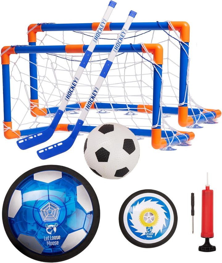 Hover Soccer Ball, Set of 2 LED Soccer Ball Toys, Gifts for 8 Year Old Boys, Indoor LED Floating Football for 7 Year Old Kids, Boy Birthday Gifts Age 4-6, 6-8, 8-12 Fun Sport Toy