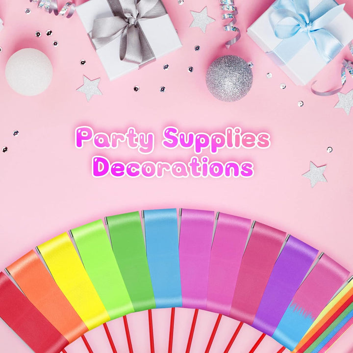 12PCS Rainbow Dance Wands Ribbon Streamers for Kids Gymnastics Rhythmic Dancing Twirling Sticks Silks Wands for Girls Circus Carnival Birthday Party Favors Rewards Gift