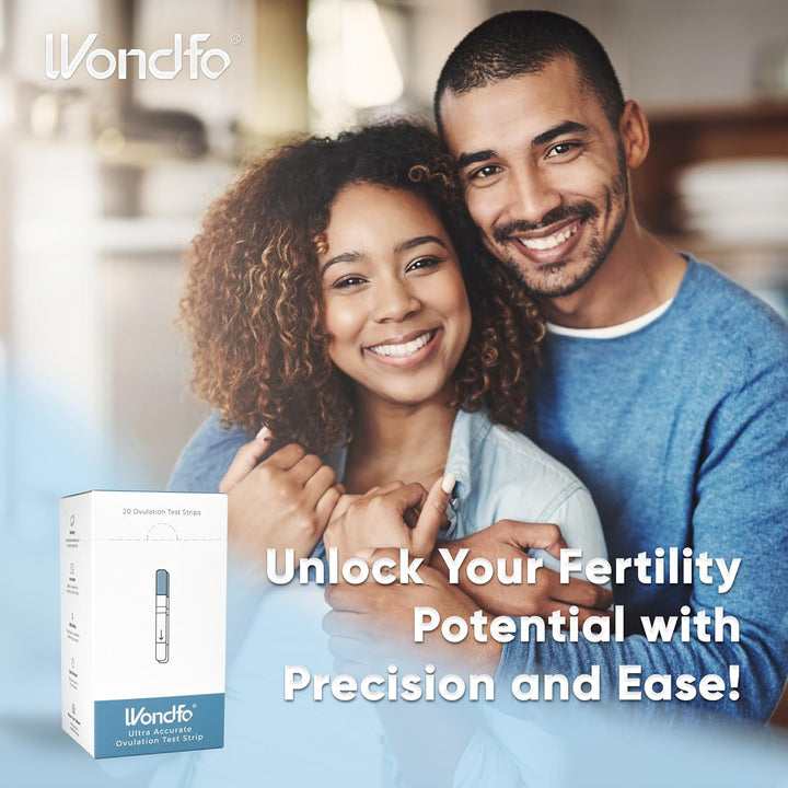Ultra Accurate Ovulation Test Strips -Ovulation Urine Tests with Numerical Result, Fertility Cycle Monitoring- 20 LH Test