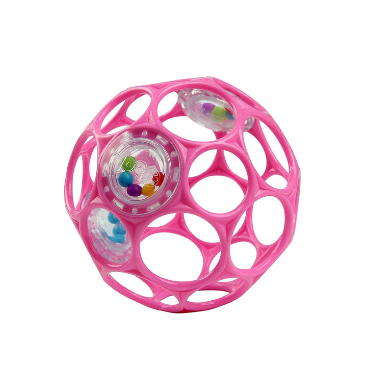 Oball Easy-Grasp Rattle Bpa-Free Infant Toy in Teal, Age Newborn and Up, 4 Inches