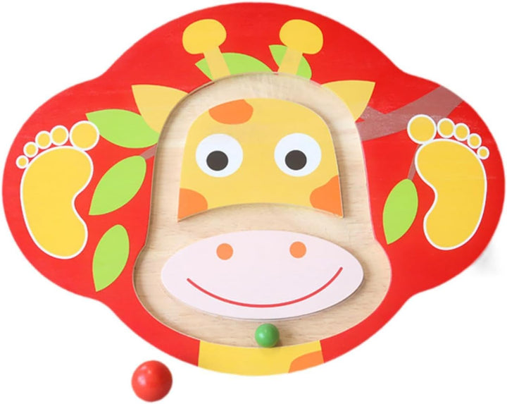 Kids Wooden Balance Board Core Training Toy Sensory Wobble Board for Gym Fitness Home