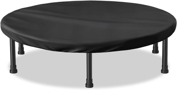 Mini Trampoline Cover 40 Inch Waterproof Fitness Trampoline Cover for Adults - Not Spring Covers (Black)