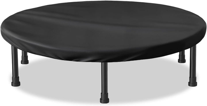 Mini Trampoline Cover 40 Inch Waterproof Fitness Trampoline Cover for Adults - Not Spring Covers (Black)
