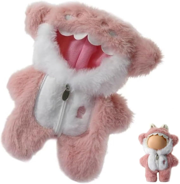 Doll Clothes for Labubu, Cute Outfit for 17Cm Labubu Clothe, Premium Doll Onesie for Dress up Unique Style, Exquisite Accessories for Labubu Display or Collectors (#N)