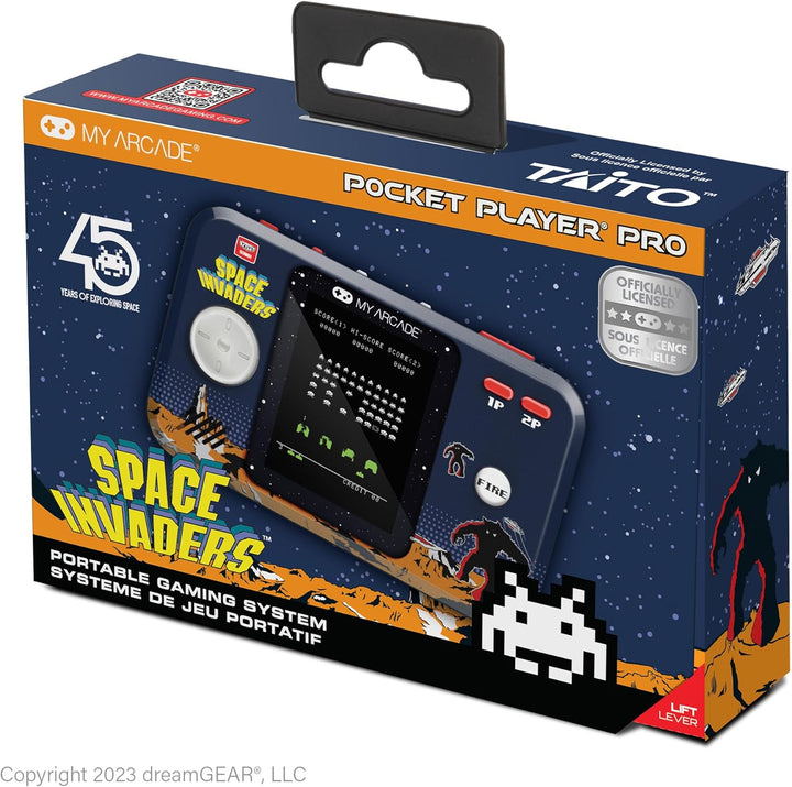 Pac-Man Pocket Player Pro: 2.75" Color Display, Retro Gaming Consoles, Arcade Classics, Family Game Night, Retro Mini