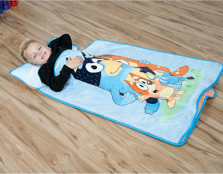 Kids Nap-Mat Set – Includes Pillow and Plush Blanket – Great for Boys or Girls Napping during Daycare or Preschool - Fits Toddlers and Young Children