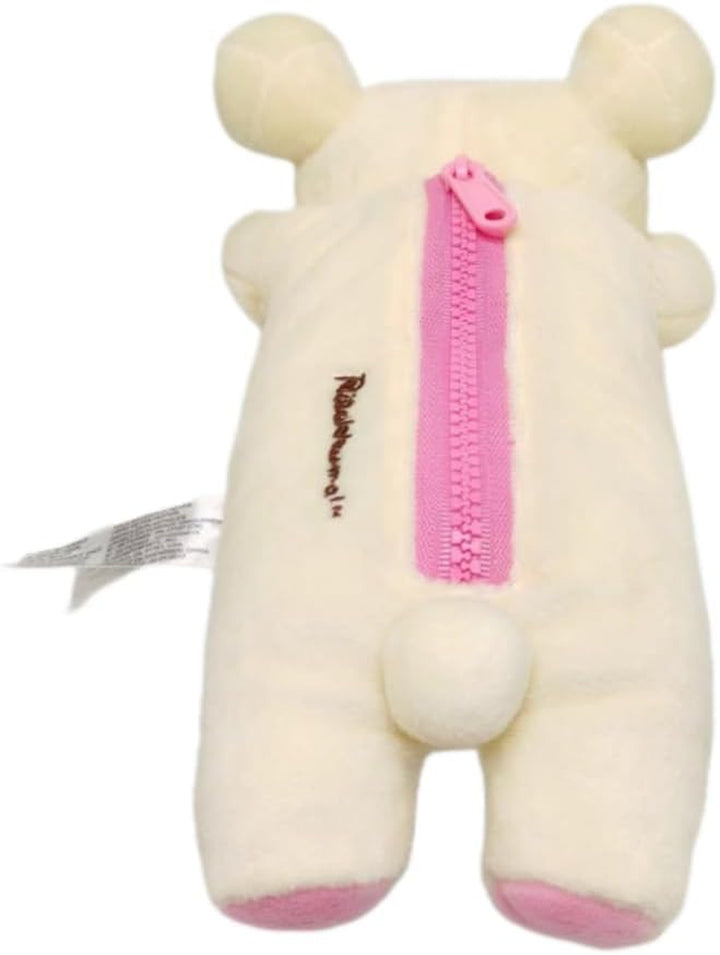 Cute Korilakkuma Plush Pen Bag Birthday Gift (White), BA-002