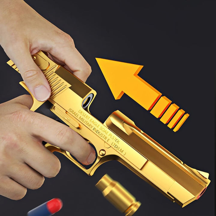 Toy Gun, Educational Toy Model, EVA Safety Foam Soft Bullet, Toy Foam Shock Wave Soft Bullet Game Gun, Toy Guns for Boys 8-12