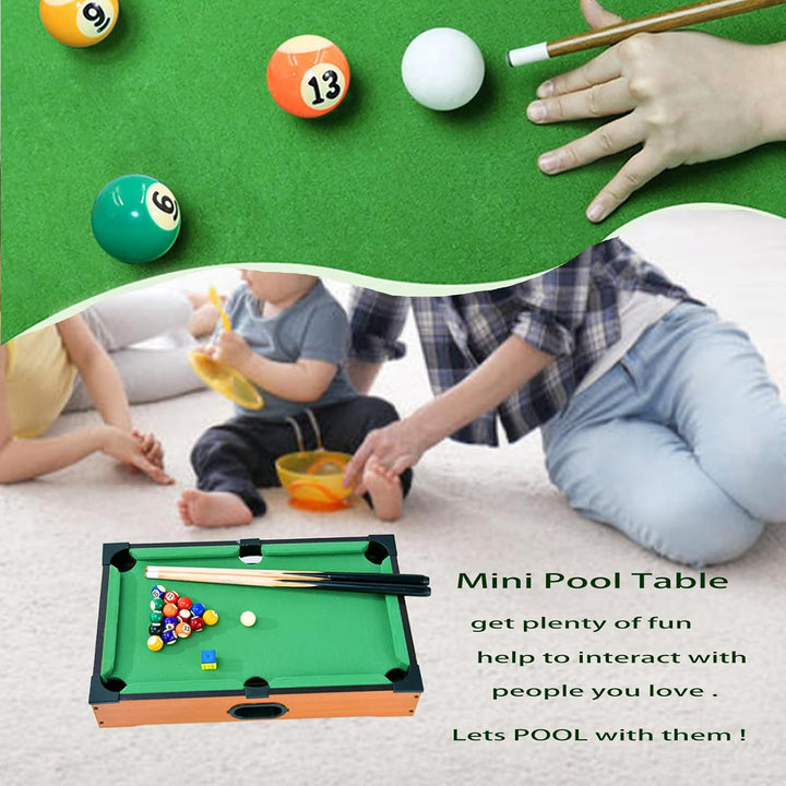 Mini Pool Table for Kids Small Billiards Game Table Top Pool Table Toy for Cat Gift for Kids Cat Pool Table Toy