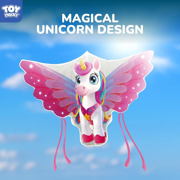 48.4'' Giant Girls Kites Easy to Fly for Kids Adults with 328.1 FT String, Beach Kite Outdoor Game outside Toys Activity, Toys for Girls, Gift for Girls Ages 4-8