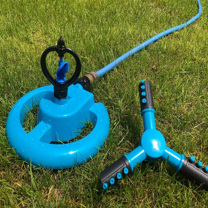Kids Sprinklers for Yard Outdoor Activities-Spray Waterpark Backyard Water Toys for Kids-Splashing Fun Activity for Summer, Spray Water Toy for Toddlers Boys Girls Dogs Pets