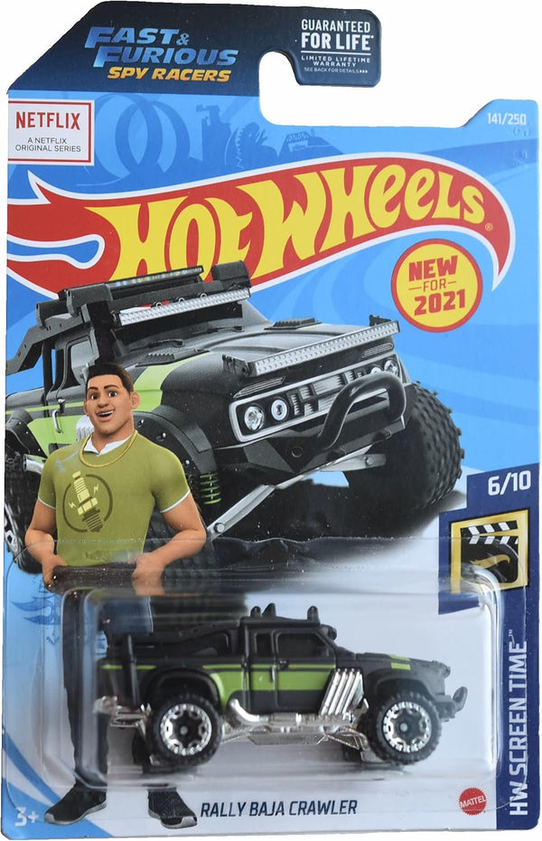 Rally Baja Crawler, HW Screen Time 6/10 [Black/Green] 141/250