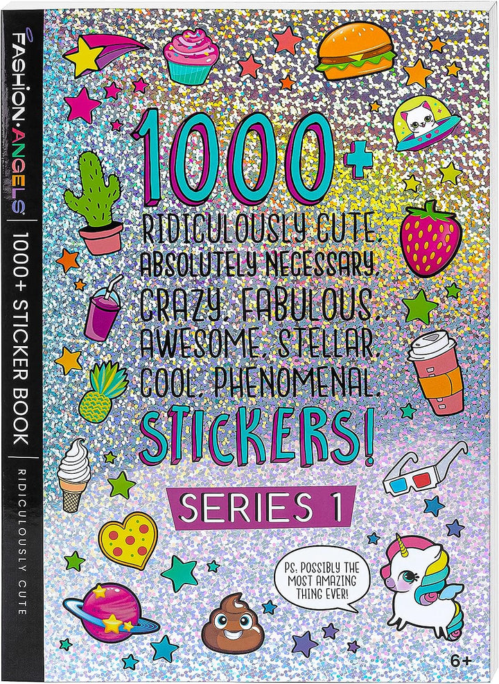 1000+ Ridiculously Cute Stickers for Kids - Fun Craft Stickers for Scrapbooks, Planners, Gifts and Rewards, 40-Page Sticker Book for Kids Ages 6+ and Up