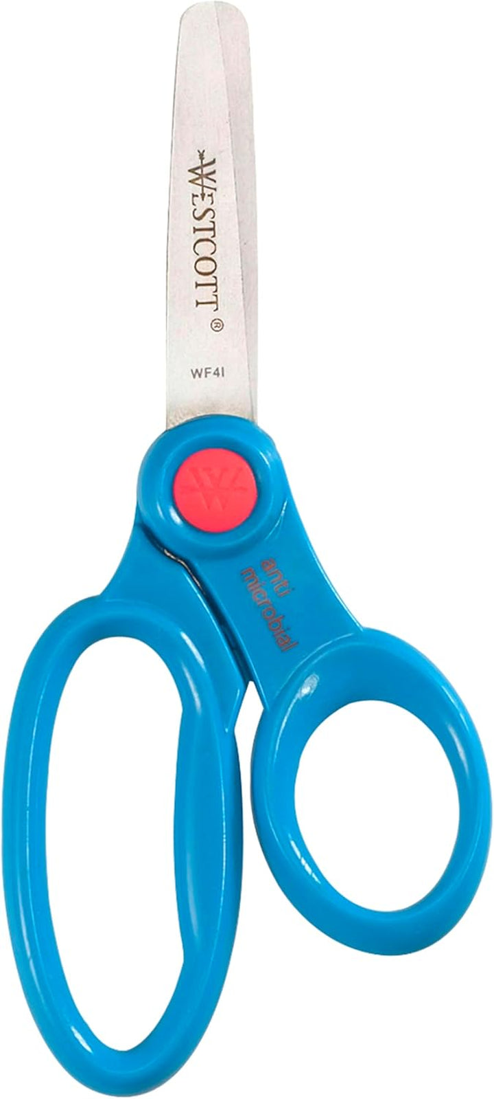 14871 Right- and Left-Handed Scissors, Kids' Scissors, Ages 4-8, 5-Inch Blunt Tip, Assorted, 12 Pack