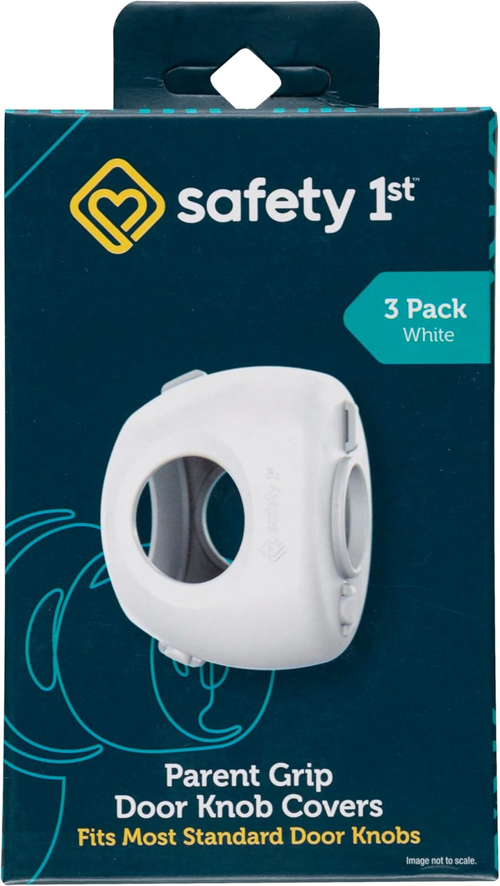 Parent Grip Door Knob Covers, White, One Size,4 Count (Pack of 1) (HS3260600), Packaging May Vary