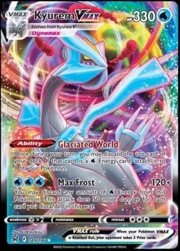 - Kyurem Vmax - 49/196 - Lost Origin - Ultra Rare