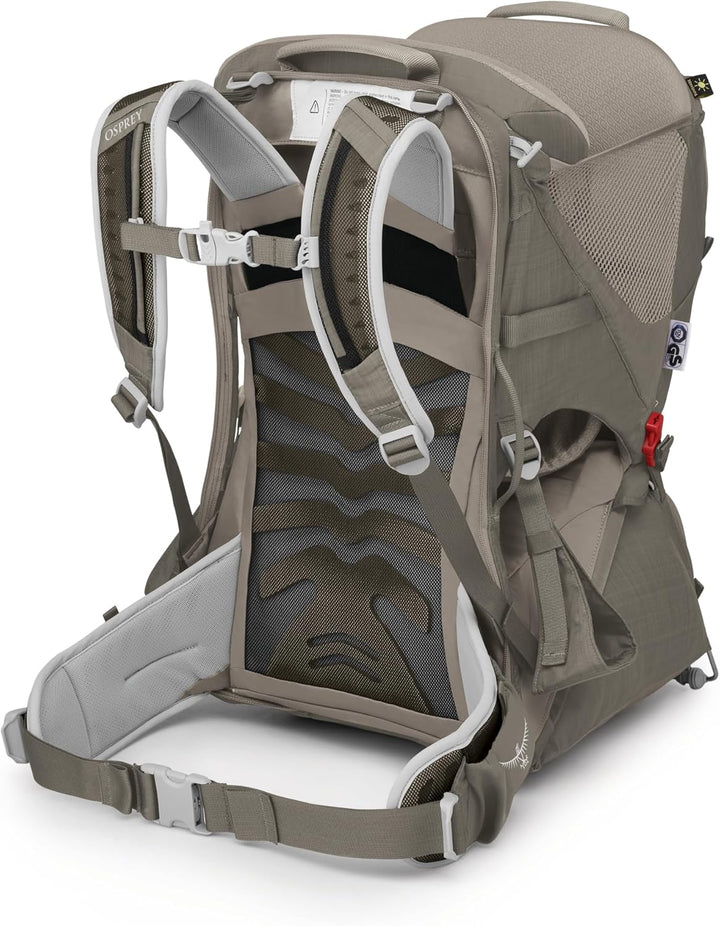 Poco LT Lightweight Child Carrier Backpack - Compact, Travel-Ready Kid Carrier with Sunshade and Adjustable Fit - Lightweight, Comfortable Hiking Carrier for Toddlers