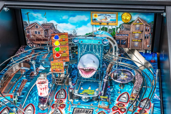 Jaws with Insider Connected, Pro Edition Arcade Pinball Machine