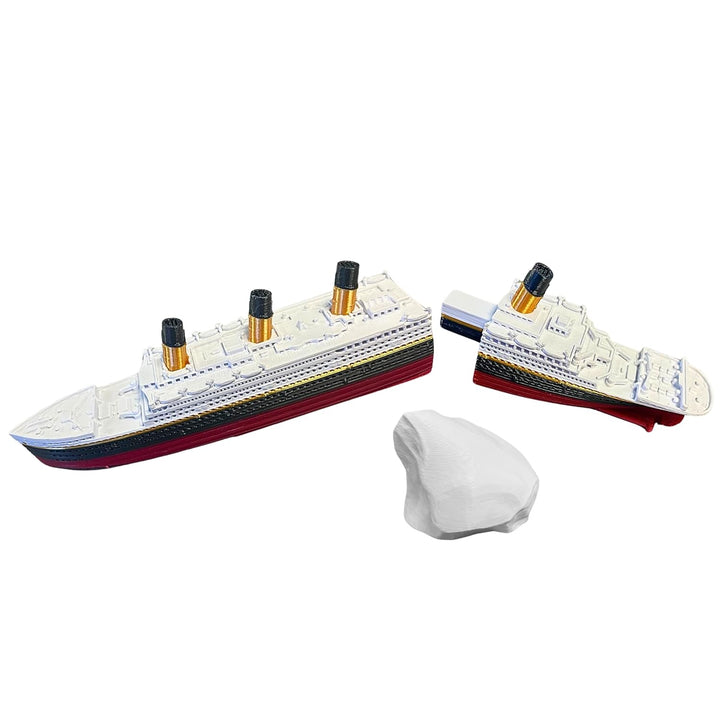 Split in Half Titanic Bath Boat and Pool Toy,Break in Half RMS Titanic Toys for Kids, Historically Accurate Breakable Titanic Toy, Titanic Ship, Titanic Cake Topper, Titanic Figurine, Titanic Boat, Titanic Replica