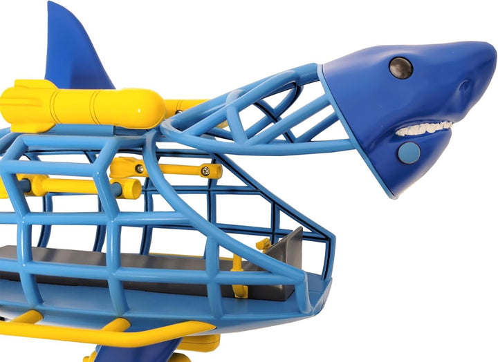 Shark Submarine Adventure Playset – Lights & Sounds Submarine with Chomping Great White Shark & Diver for Kids Ages 3+