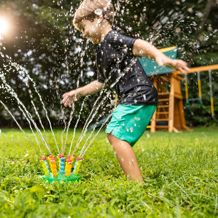 Sunny Patch Splash Patrol Sprinkler Toy with Hose Attachment