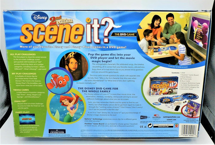 Scene It? DVD Game - Disney 2Nd Edition