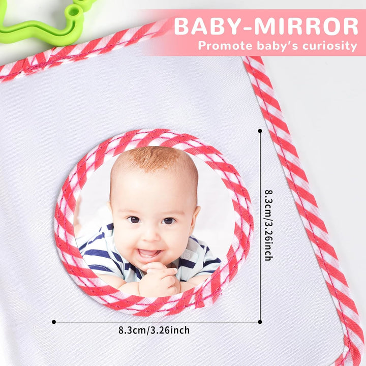 Baby'S My First Family Album Soft Photo Cloth Book Boho Rainbow My First Book of Photos Baby Memory Album Gift Holds 4X6 Pictures for Babies Newborn Toddler & Kids Baby Shower