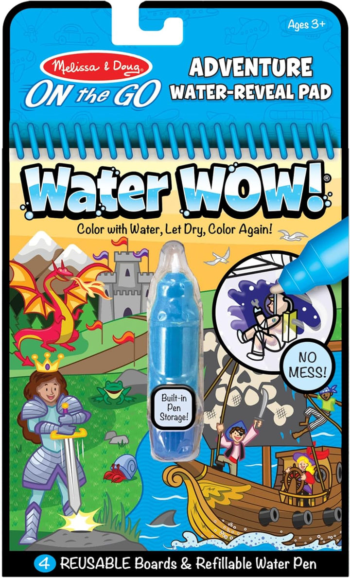 on the Go Water Wow! Reusable Water-Reveal Activity Pad - Vehicles - FSC Certified