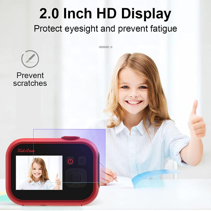 Kids Camera, Kids Camera Toys, Mini Kids Digital Camera, Toy Cameras for Boys and Girls, with 32G SD Card, Christmas Birthday Gifts for 3-10 Year Old Girls and Boys (Green)