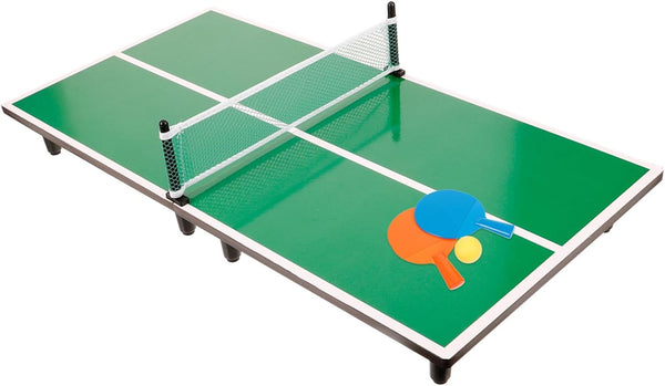 Mini Pong Set Tabletop Table Tennis for Boys and Girls Easy to Store Portable Game