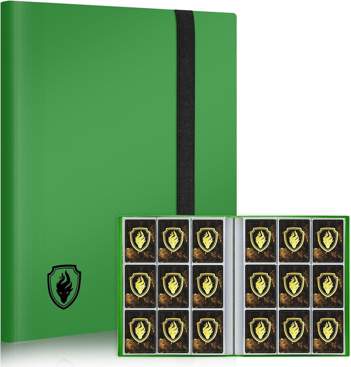 Card Binder 9 Pocket,  396 Pockets Trading Card Binder, Premium Collector Card Album for Standard Cards, Side Loading Card Collection Folder for MTG, TCG, Game Cards, Sport Cards, Black