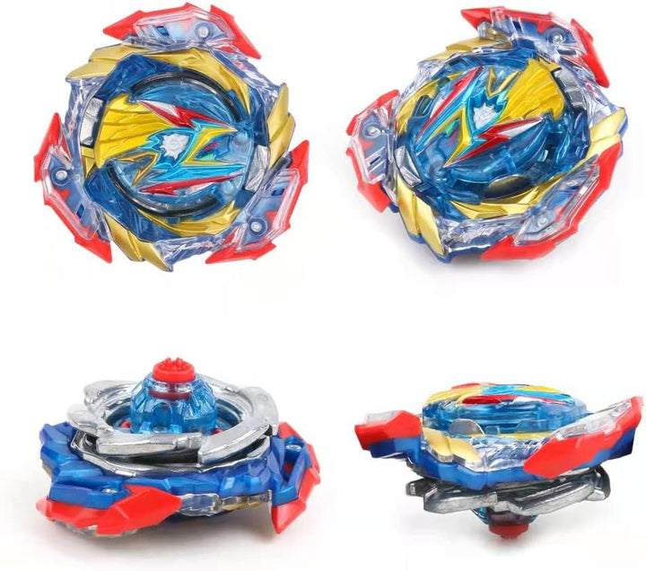Bey Battling Top Burst Blade Toy Great Birthday Gift Present for Children Kids Boys Ages 6 8 10 12+ Combat Battling Game Set 12 Spinning with 1 Battling Top Stadium 4 Launchers