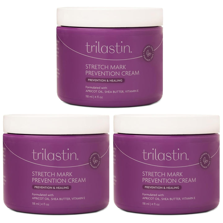 Maternity Stretch Mark Cream for Pregnancy - 4 Fl Oz - Paraben-Free & Hypoallergenic - Prevents Stretch Marks & Improves Elasticity - Shea Butter & Belly Cream for Pregnant Women