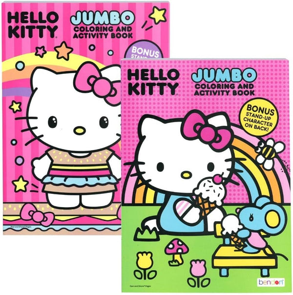 Jumbo Coloring and Activity Book, 2 Pack