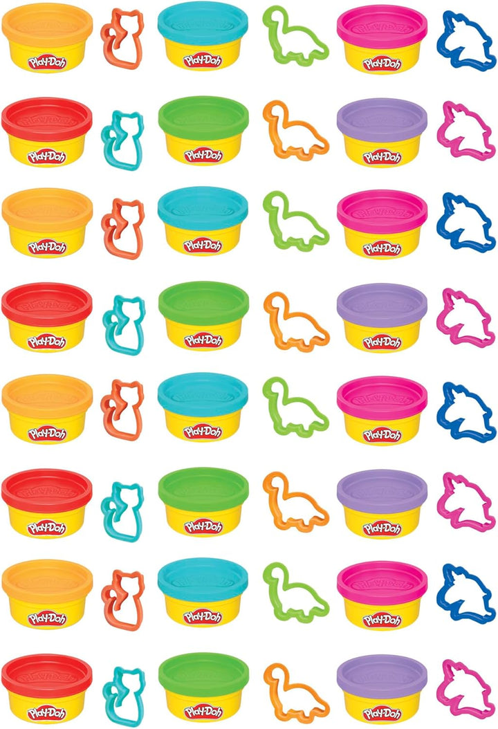 Party Favor Pack, Bulk 24 Pack of Modeling Compound with Cutters, Classroom Supplies for Arts & Crafts, Back to School Gifts & Prize Toys for Kids, Ages 3+ (Amazon Exclusive)