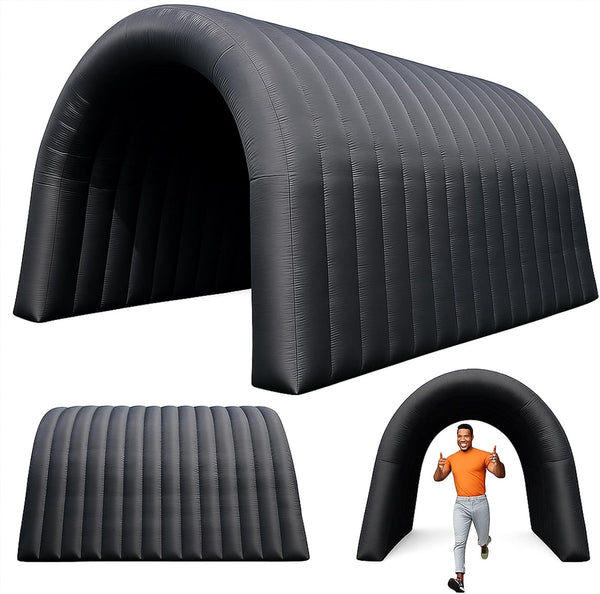 23X10X10Ft Quick Setup Inflatable Tunnel Arch - for Sports Games, Trade Shows & Promotions (Blower Included)