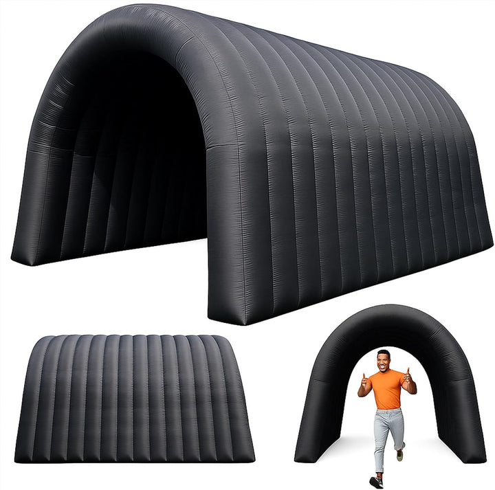23X10X10Ft Quick Setup Inflatable Tunnel Arch - for Sports Games, Trade Shows & Promotions (Blower Included)