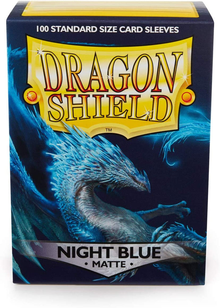 | Standard Size Card Matte Sleeves | 100 CT - Smooth & Tough Premium TCG Sleeves | Compatible with Pokemon, Flesh & Blood, One Piece & Magic the Gathering | Blood Red - Matte