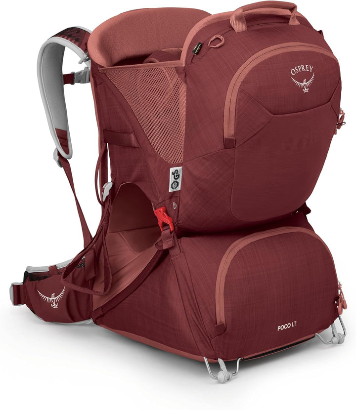 Poco LT Lightweight Child Carrier Backpack - Compact, Travel-Ready Kid Carrier with Sunshade and Adjustable Fit - Lightweight, Comfortable Hiking Carrier for Toddlers